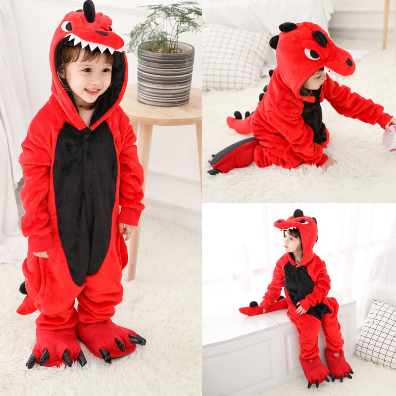 4 6 8 12  ܿ Ϳ Onesie Kids  Red Dinosauri..